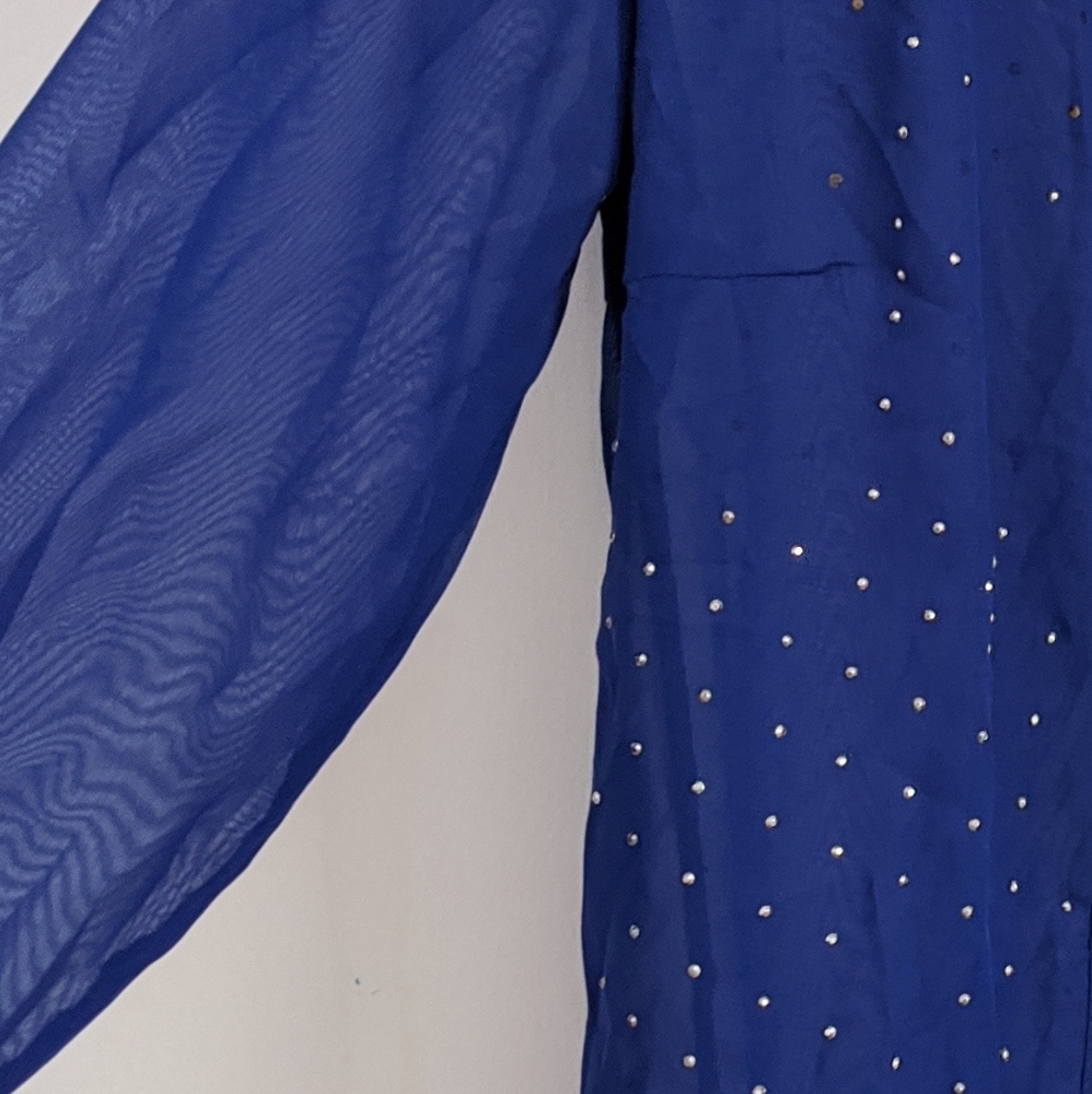 Blue blouse - Picture 3 of 3